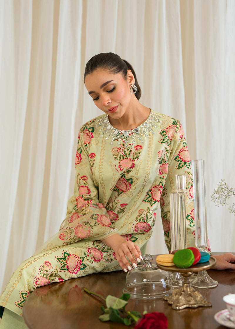 Sadaf Fawad Khan | Eid Pret 24 | Narmeen by Sadaf Fawad Khan - Designer Dress - Type: Ladies Clothes - Available at Libayah - 100% Original