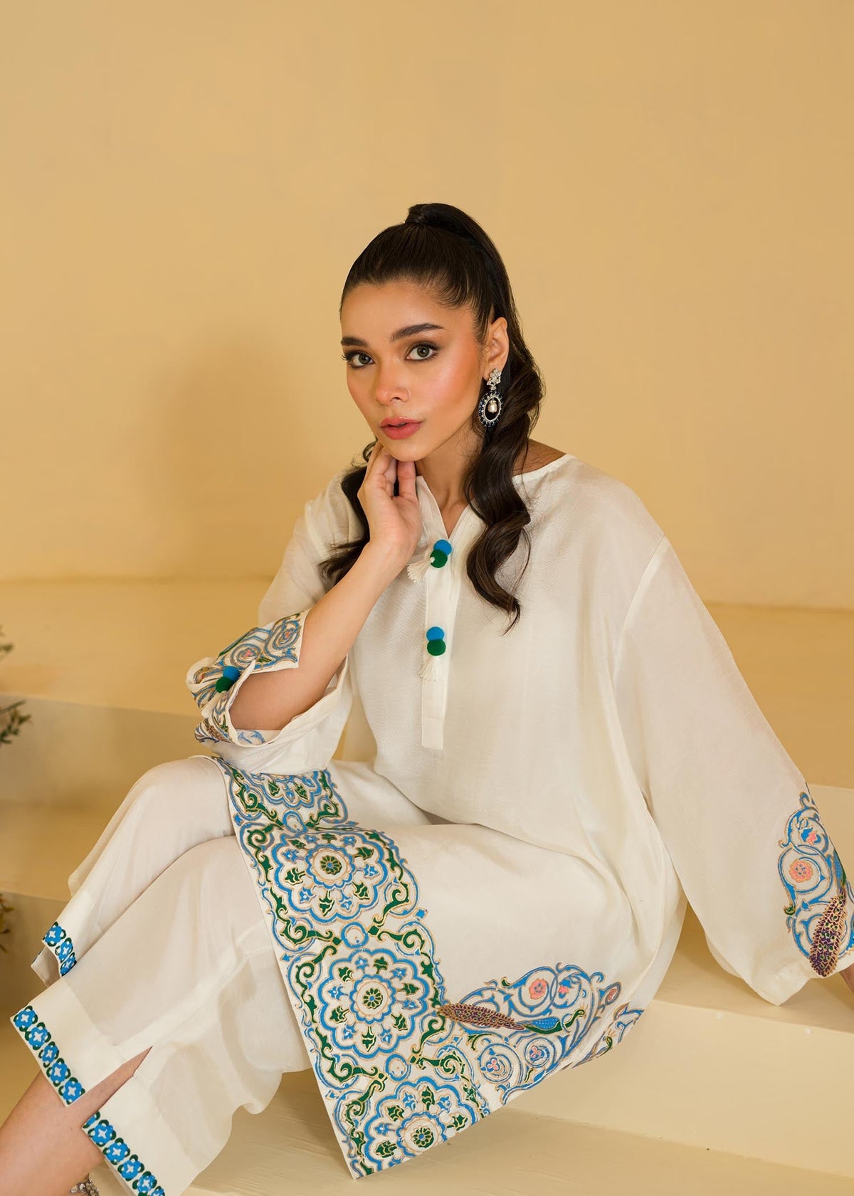 Sadaf Fawad Khan | Eid Pret 24 | Nia by Sadaf Fawad Khan - Designer Dress - Type: Ladies Clothes - Available at Libayah - 100% Original