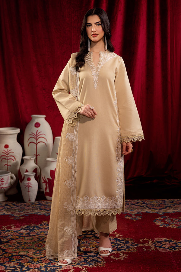 Saffron | Celestial Fall 24 |  FROSTED BEIGE by Saffron - Designer Dress - Type: Ladies Clothes - Available at Libayah - 100% Original