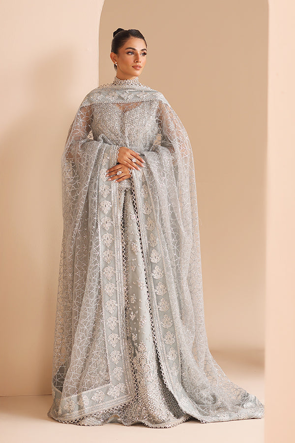 Saffron | Edel Formals Collection 24 |  04 Silver Whisper by Saffron - Designer Dress - Type: Ladies Clothes - Available at Libayah - 100% Original