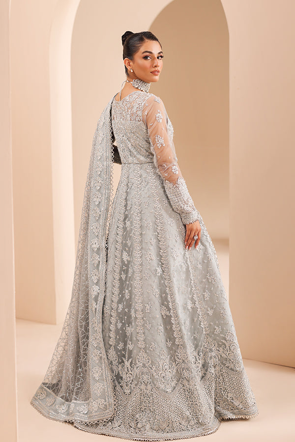 Saffron | Edel Formals Collection 24 |  04 Silver Whisper by Saffron - Designer Dress - Type: Ladies Clothes - Available at Libayah - 100% Original