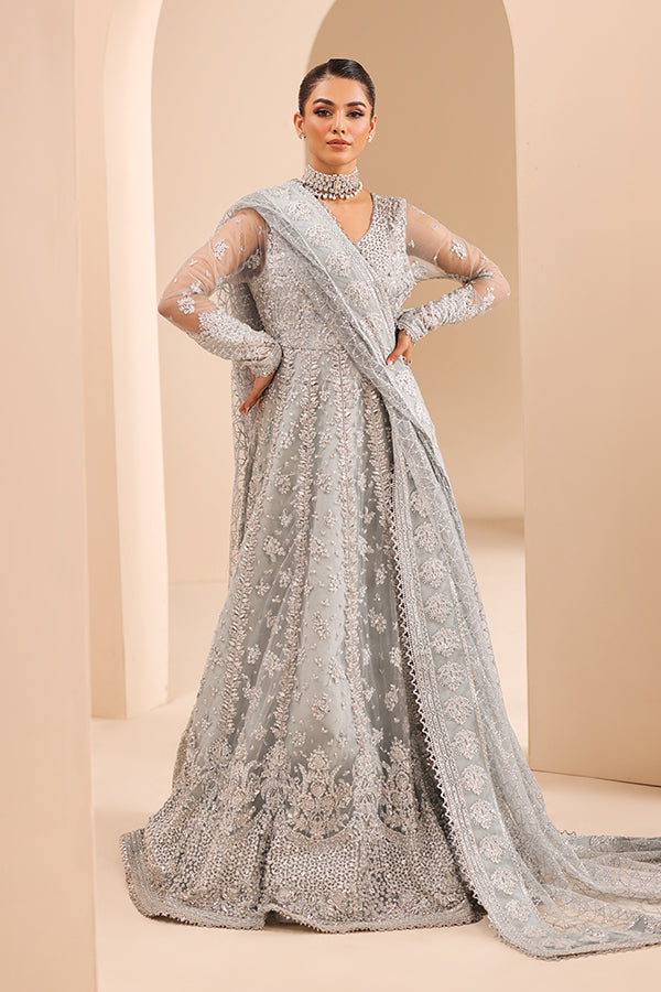 Saffron | Edel Formals Collection 24 |  04 Silver Whisper by Saffron - Designer Dress - Type: Ladies Clothes - Available at Libayah - 100% Original