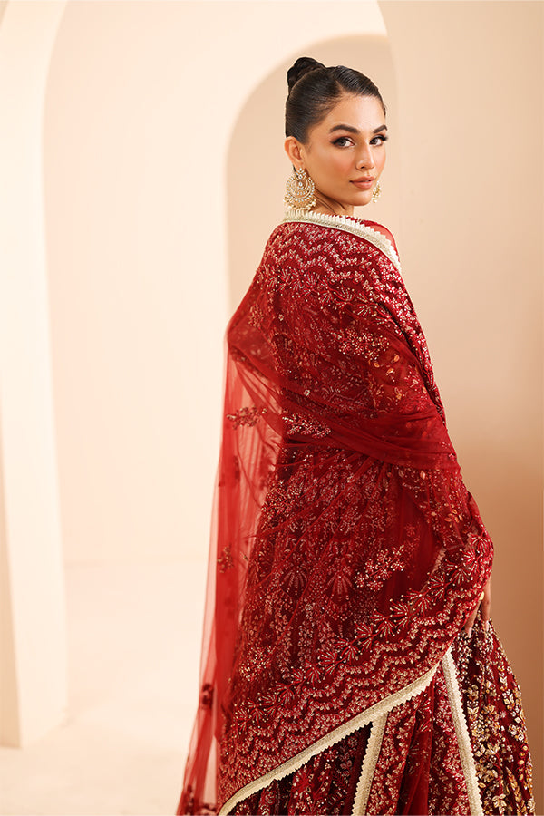 Saffron | Edel Formals Collection 24 |  05 Scarlet Dream by Saffron - Designer Dress - Type: Ladies Clothes - Available at Libayah - 100% Original