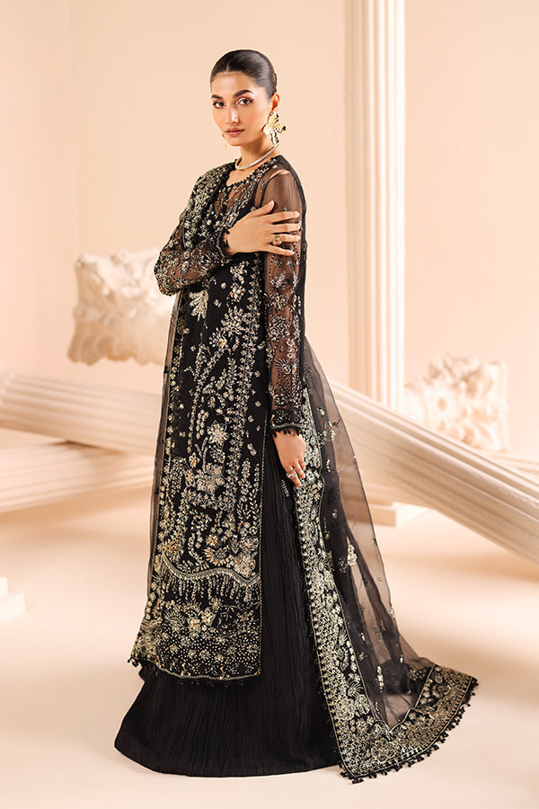 Saffron | Edel Formals Collection 24 |  08 Noir Dewdrop by Saffron - Designer Dress - Type: Ladies Clothes - Available at Libayah - 100% Original