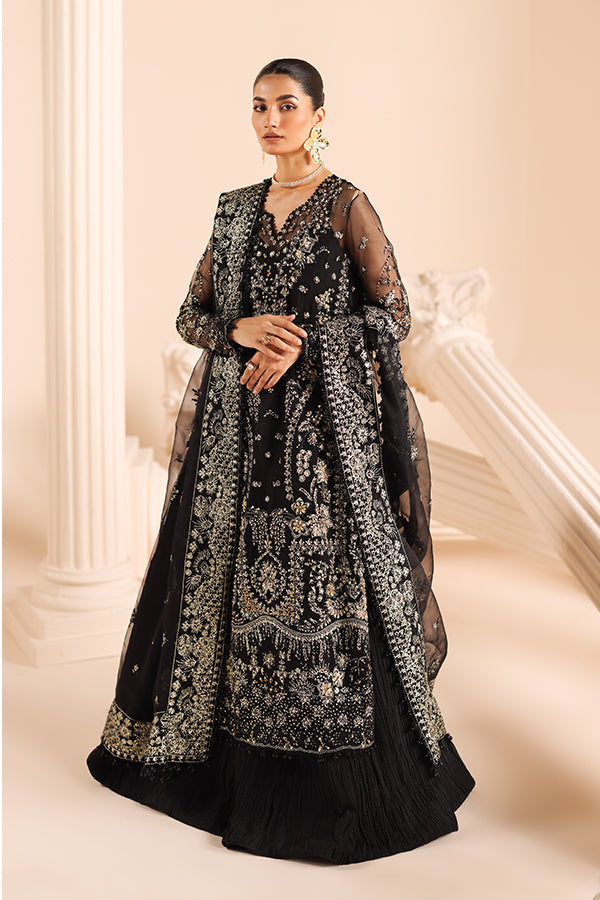 Saffron | Edel Formals Collection 24 |  08 Noir Dewdrop by Saffron - Designer Dress - Type: Ladies Clothes - Available at Libayah - 100% Original