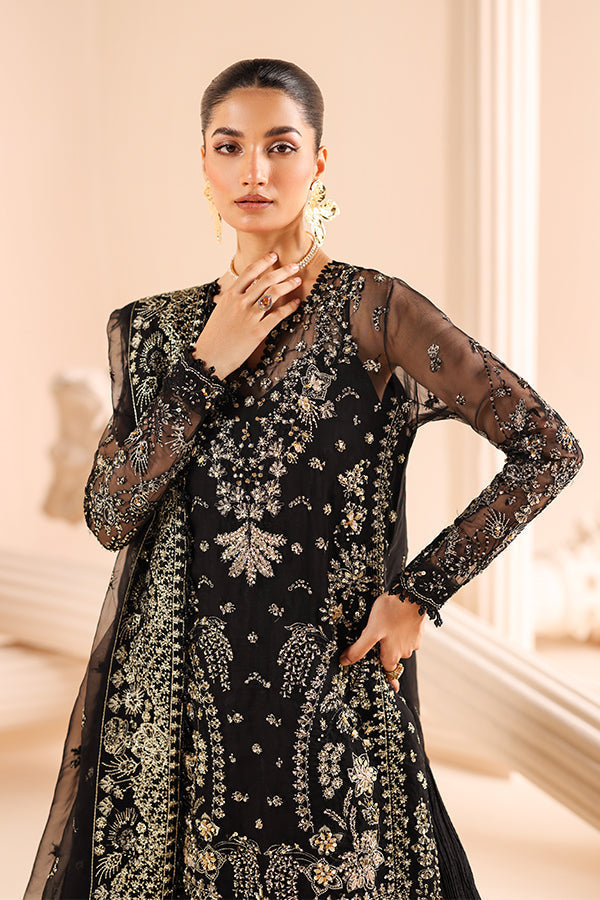 Saffron | Edel Formals Collection 24 |  08 Noir Dewdrop by Saffron - Designer Dress - Type: Ladies Clothes - Available at Libayah - 100% Original