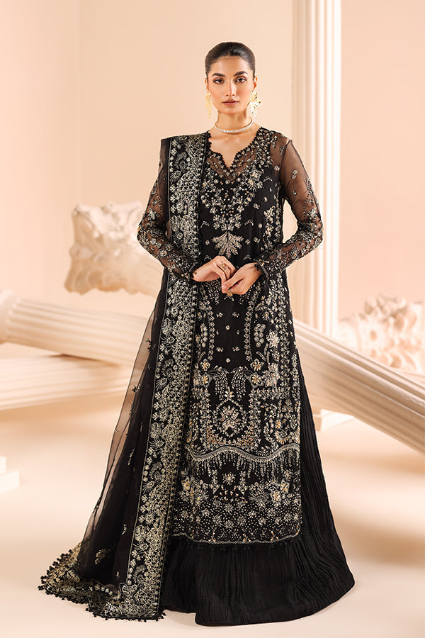 Saffron | Edel Formals Collection 24 |  08 Noir Dewdrop by Saffron - Designer Dress - Type: Ladies Clothes - Available at Libayah - 100% Original