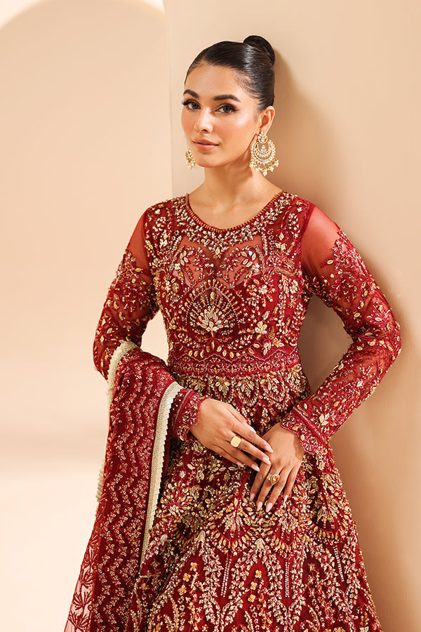 Saffron | Edel Formals Collection 24 |  05 Scarlet Dream by Saffron - Designer Dress - Type: Ladies Clothes - Available at Libayah - 100% Original