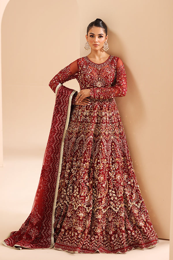 Saffron | Edel Formals Collection 24 |  05 Scarlet Dream by Saffron - Designer Dress - Type: Ladies Clothes - Available at Libayah - 100% Original