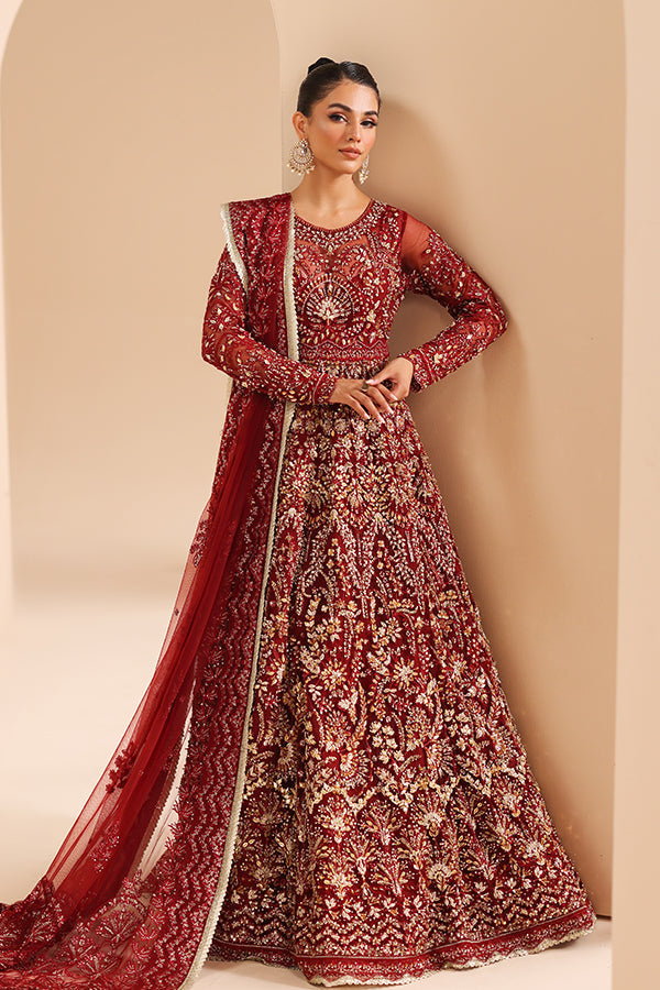 Saffron | Edel Formals Collection 24 |  05 Scarlet Dream by Saffron - Designer Dress - Type: Ladies Clothes - Available at Libayah - 100% Original