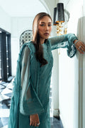 Azure | Ensembles | Sage Mystery by Azure - Designer Dress  - Type : Ladies Clothes - Available at Libayah - 100% Original 