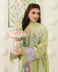 Roheenaz | Petals in Print | Sage Botanica by Roheenaz - Designer Dress  - Type : Ladies Clothes - Available at Libayah - 100% Original 