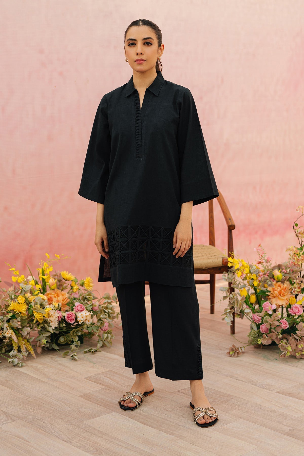 Sahar | Co Ord Sets |  Edge by Sahar - Designer Dress - Type: Ladies Clothes - Available at Libayah - 100% Original