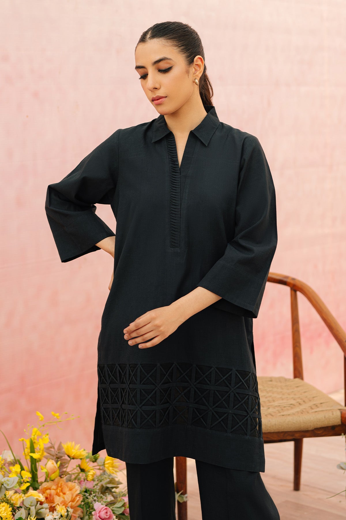 Sahar | Co Ord Sets |  Edge by Sahar - Designer Dress - Type: Ladies Clothes - Available at Libayah - 100% Original