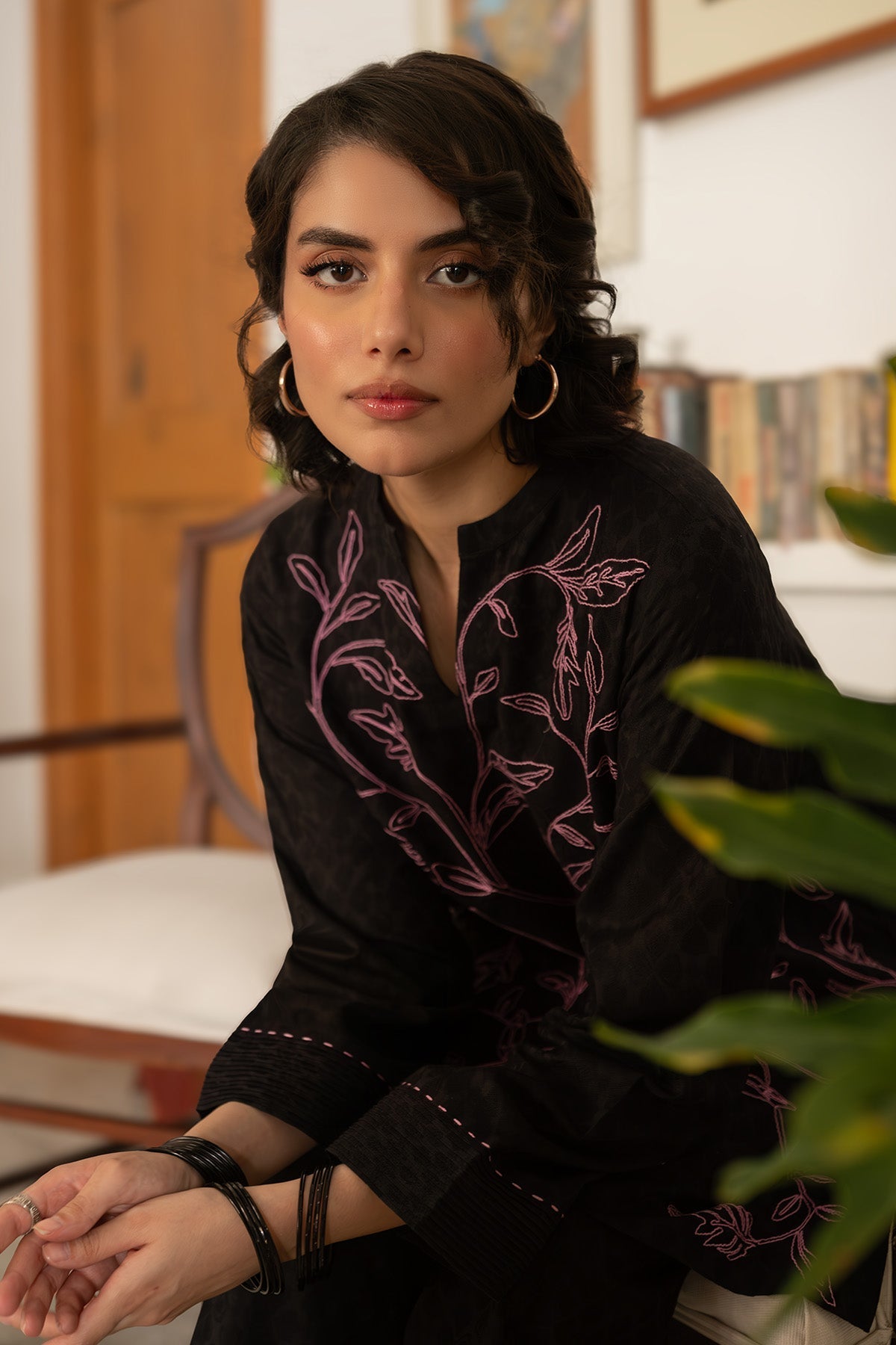 Sahar | Co Ord Sets |  Botanical Harmony by Sahar - Designer Dress - Type: Ladies Clothes - Available at Libayah - 100% Original