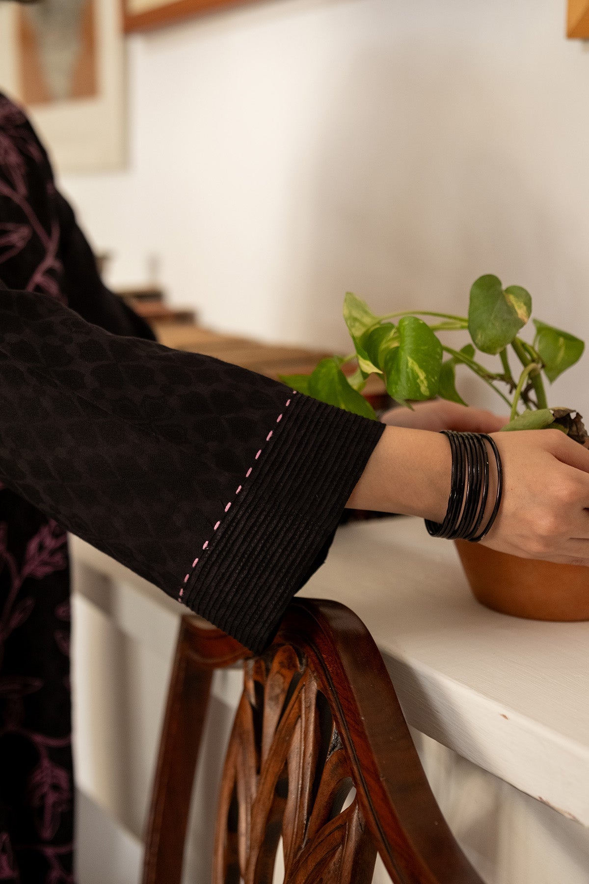 Sahar | Co Ord Sets |  Botanical Harmony by Sahar - Designer Dress - Type: Ladies Clothes - Available at Libayah - 100% Original