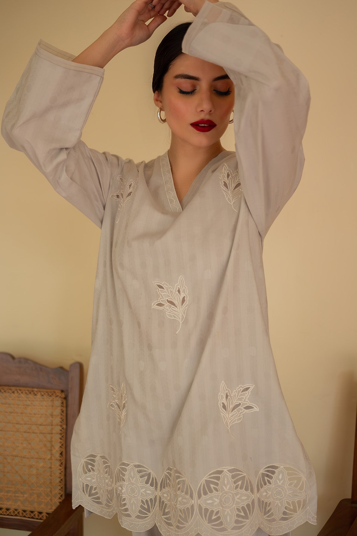 Sahar | Co Ord Sets |  Vintage Bloom by Sahar - Designer Dress - Type: Ladies Clothes - Available at Libayah - 100% Original