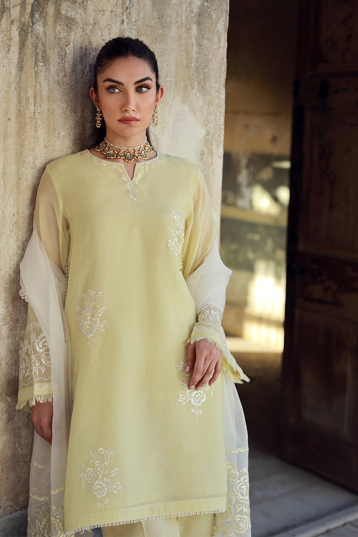 Sahar | Luxe Ready to Wear |  Sunlit Escape by Sahar - Designer Dress - Type: Ladies Clothes - Available at Libayah - 100% Original