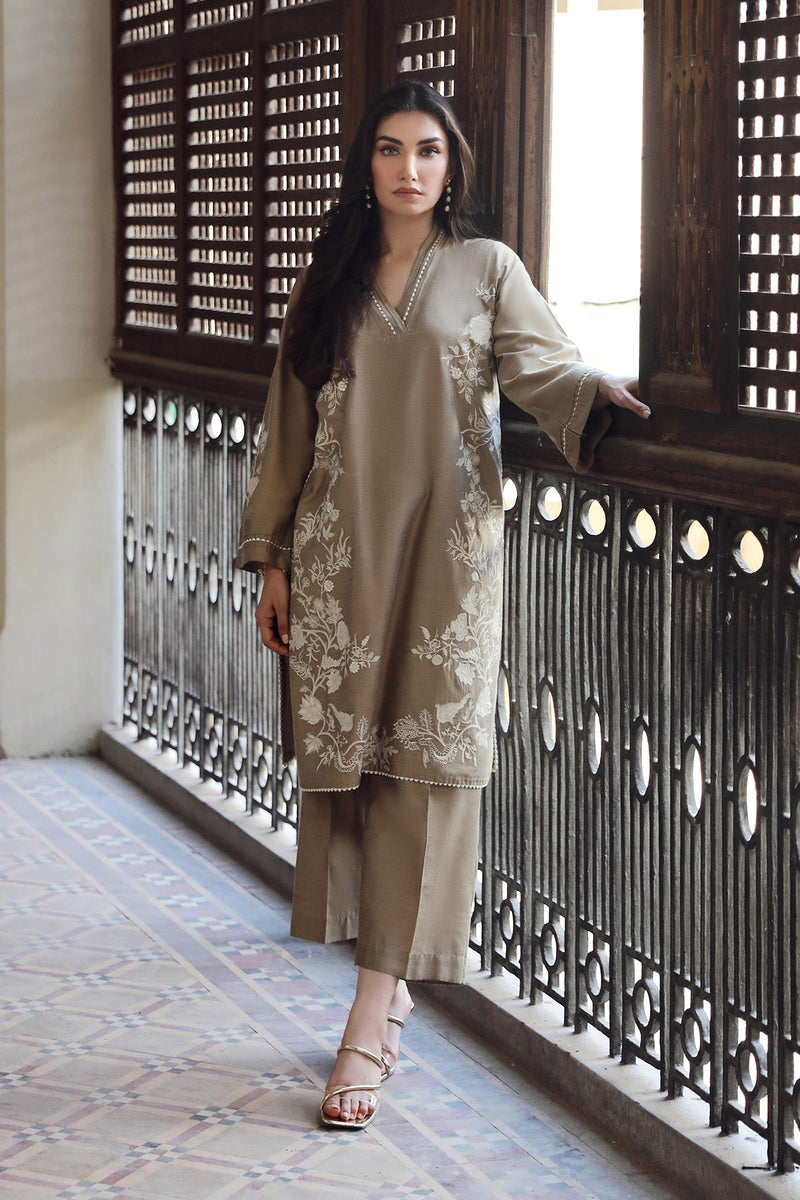 Sahar | Luxe Ready to Wear |  Vanilla Petals by Sahar - Designer Dress - Type: Ladies Clothes - Available at Libayah - 100% Original