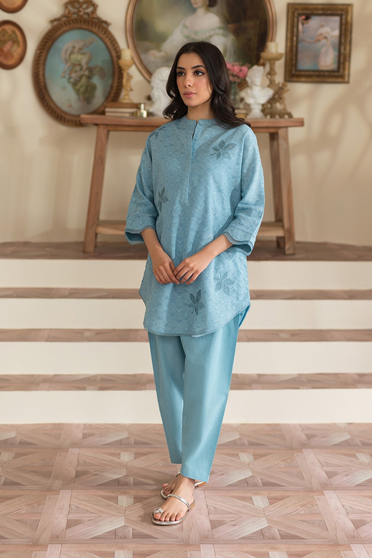 Sahar | Luxe Ready to Wear |  Aqua by Sahar - Designer Dress - Type: Ladies Clothes - Available at Libayah - 100% Original