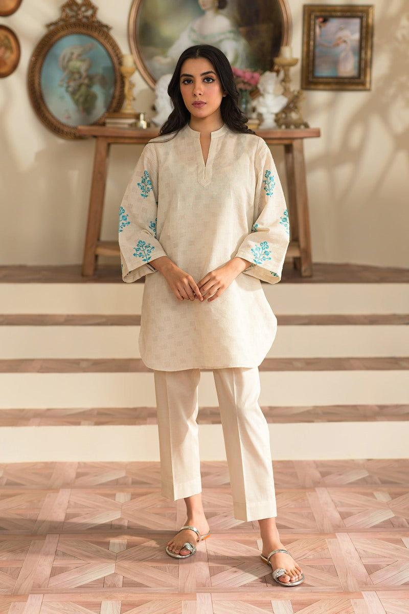 Sahar | Luxe Ready to Wear |  Crossed Charm by Sahar - Designer Dress - Type: Ladies Clothes - Available at Libayah - 100% Original