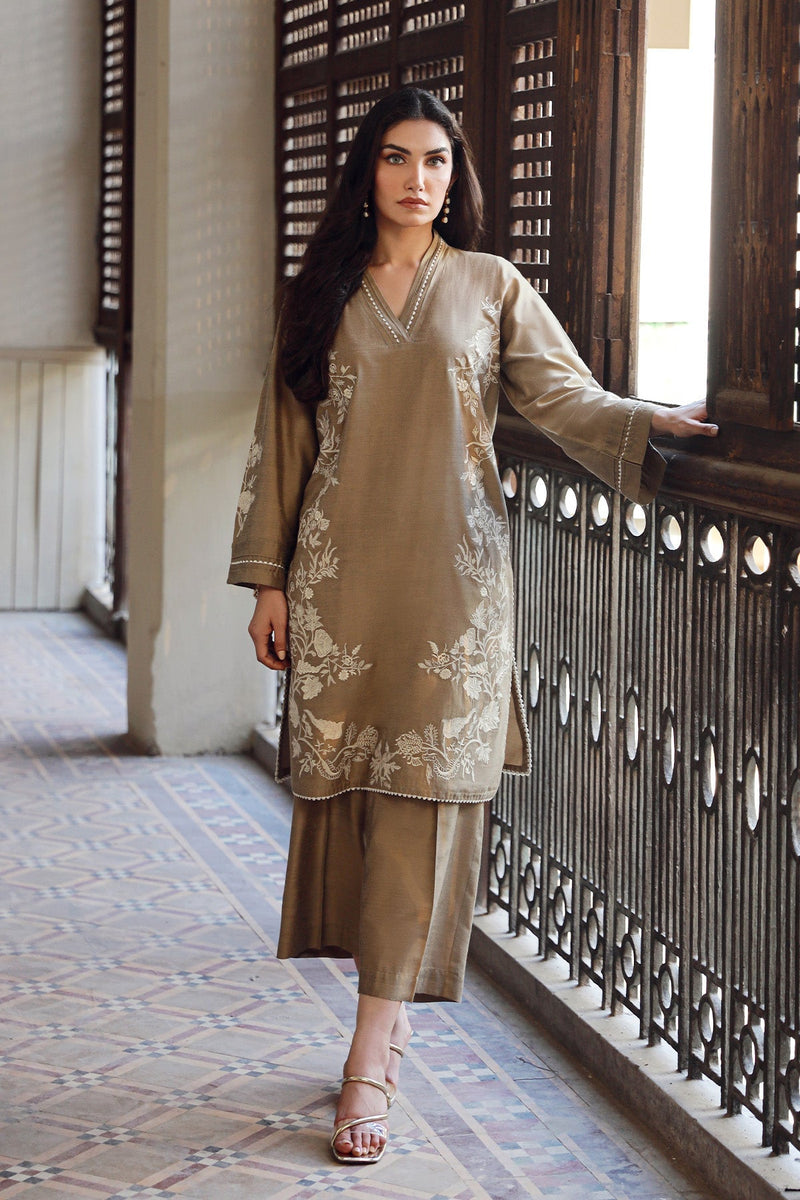 Sahar | Luxe Ready to Wear |  Vanilla Petals by Sahar - Designer Dress - Type: Ladies Clothes - Available at Libayah - 100% Original