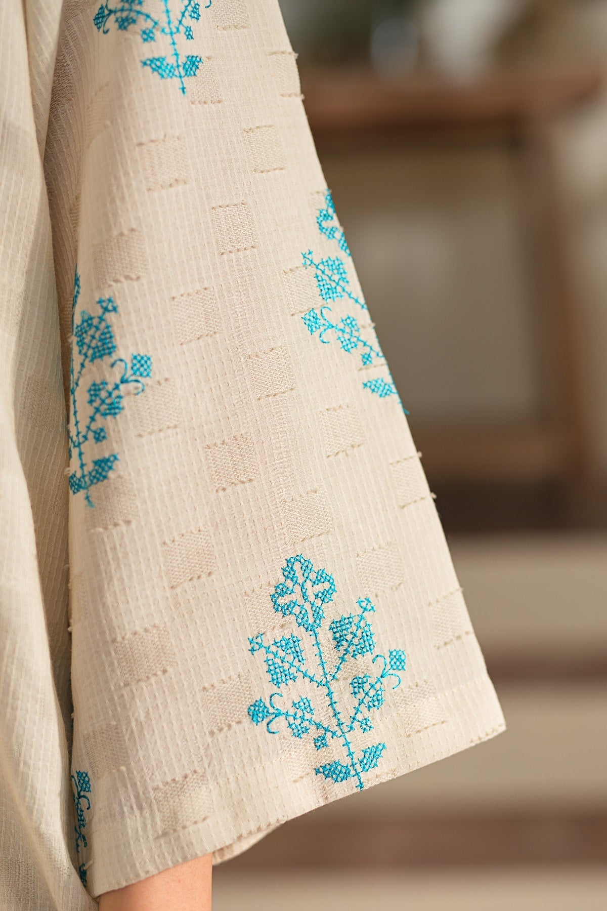 Sahar | Luxe Ready to Wear |  Crossed Charm by Sahar - Designer Dress - Type: Ladies Clothes - Available at Libayah - 100% Original