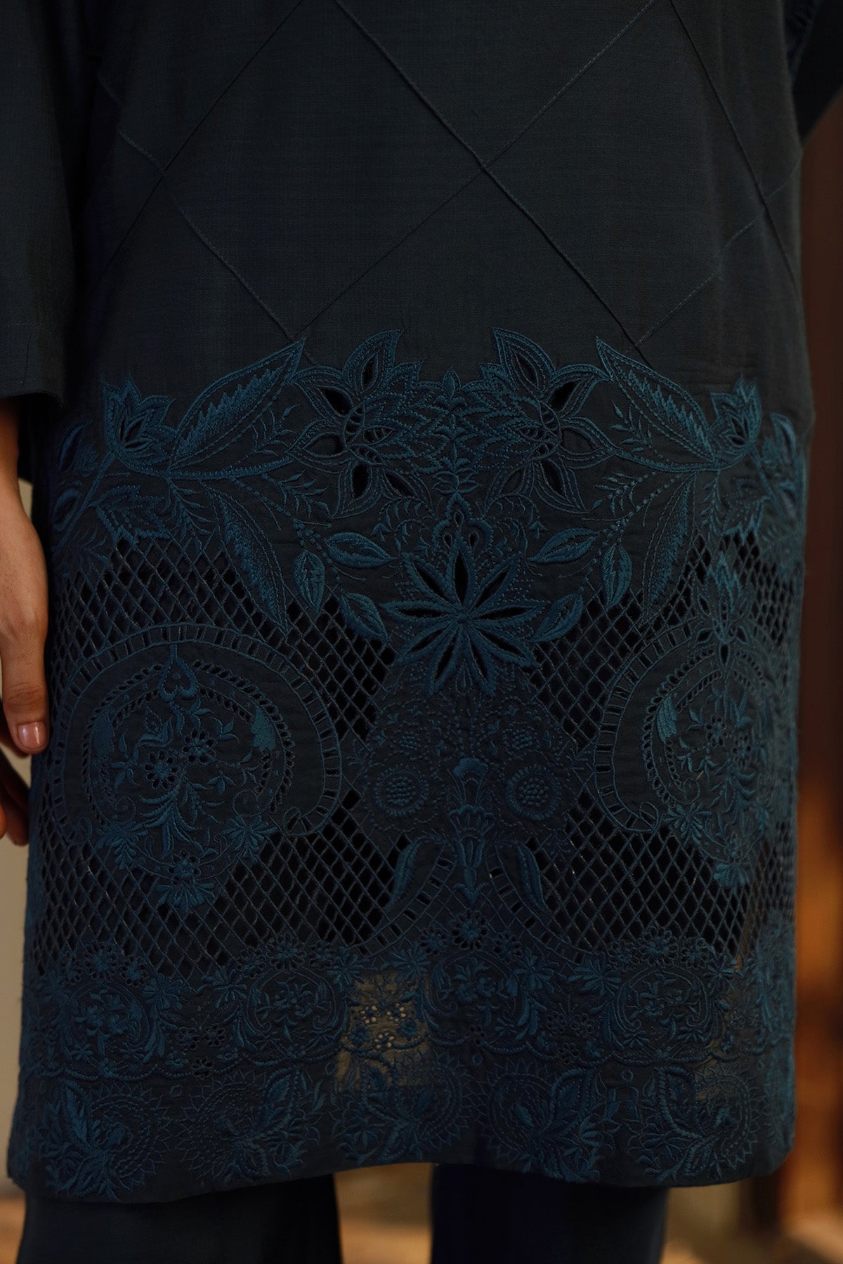 Sahar | Luxe Ready to Wear |  Emerald Bloom by Sahar - Designer Dress - Type: Ladies Clothes - Available at Libayah - 100% Original