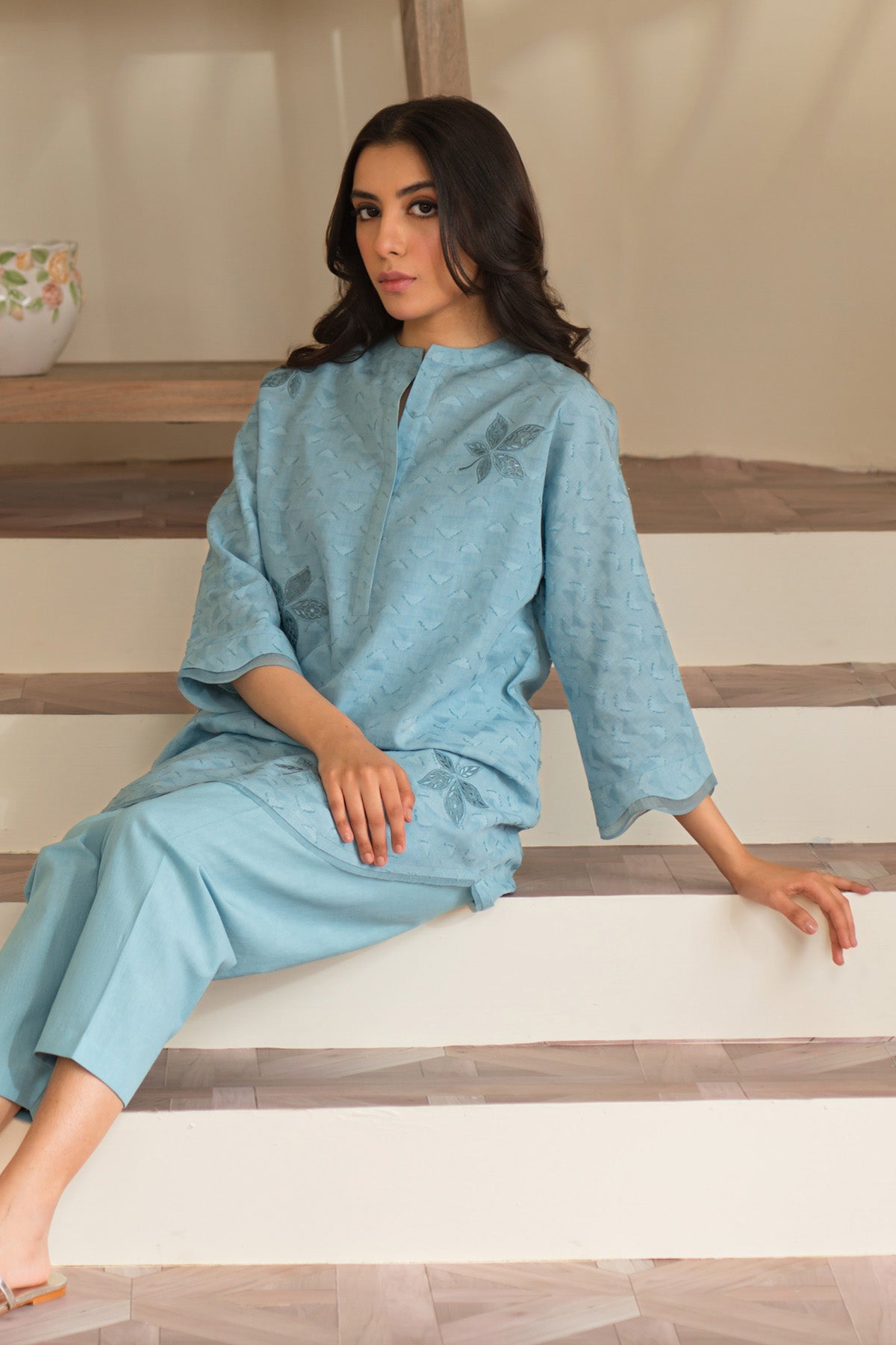 Sahar | Luxe Ready to Wear |  Aqua by Sahar - Designer Dress - Type: Ladies Clothes - Available at Libayah - 100% Original