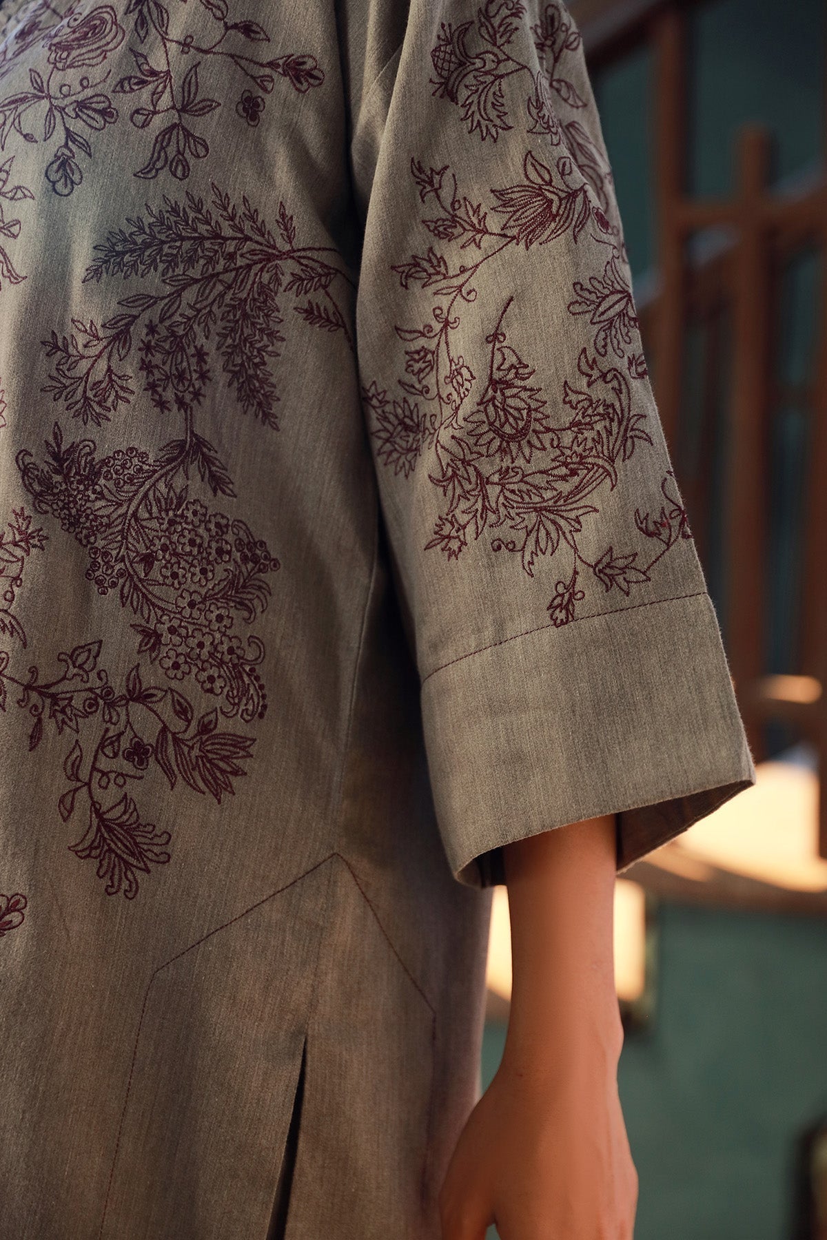 Sahar | Luxe Ready to Wear |  Mystic Ash by Sahar - Designer Dress - Type: Ladies Clothes - Available at Libayah - 100% Original