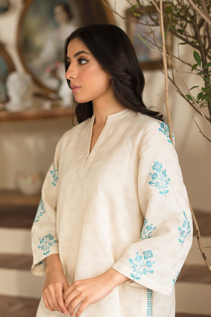 Sahar | Luxe Ready to Wear |  Crossed Charm by Sahar - Designer Dress - Type: Ladies Clothes - Available at Libayah - 100% Original