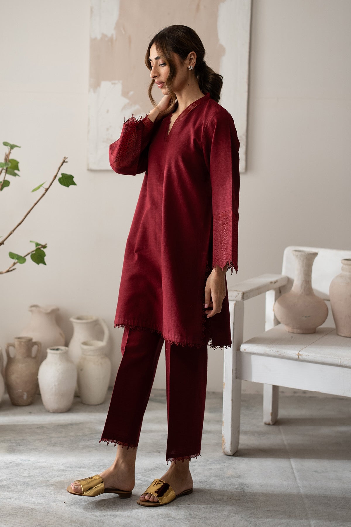 Sahar | Ready to Wear | Passion Petals by Sahar - Designer Dress - Type: Ladies Clothes - Available at Libayah - 100% Original