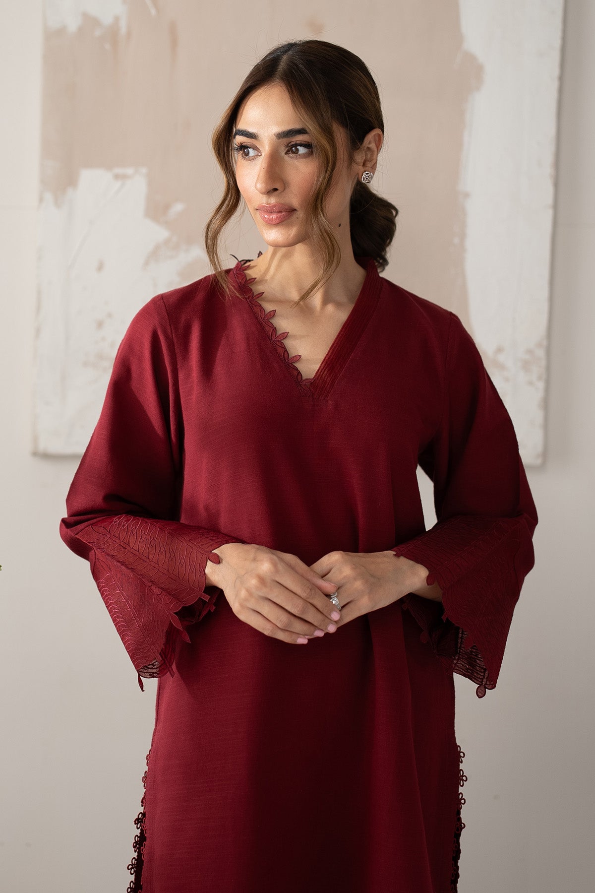 Sahar | Ready to Wear | Passion Petals by Sahar - Designer Dress - Type: Ladies Clothes - Available at Libayah - 100% Original