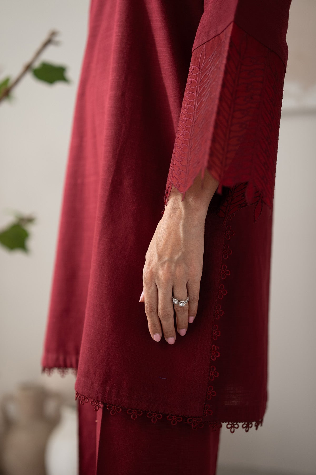 Sahar | Ready to Wear | Passion Petals by Sahar - Designer Dress - Type: Ladies Clothes - Available at Libayah - 100% Original