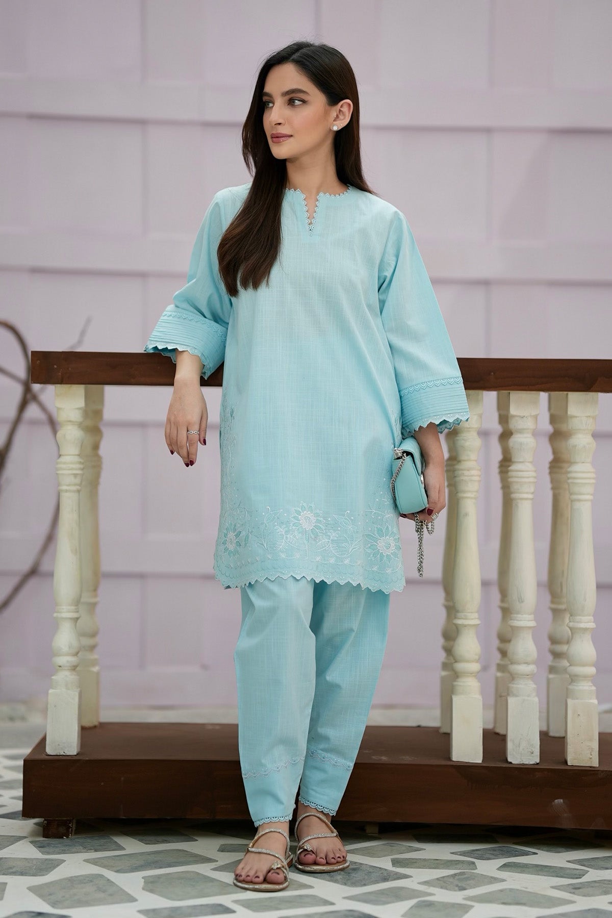 Sahar | Ready to Wear | Sky Garden by Sahar - Designer Dress - Type: Ladies Clothes - Available at Libayah - 100% Original