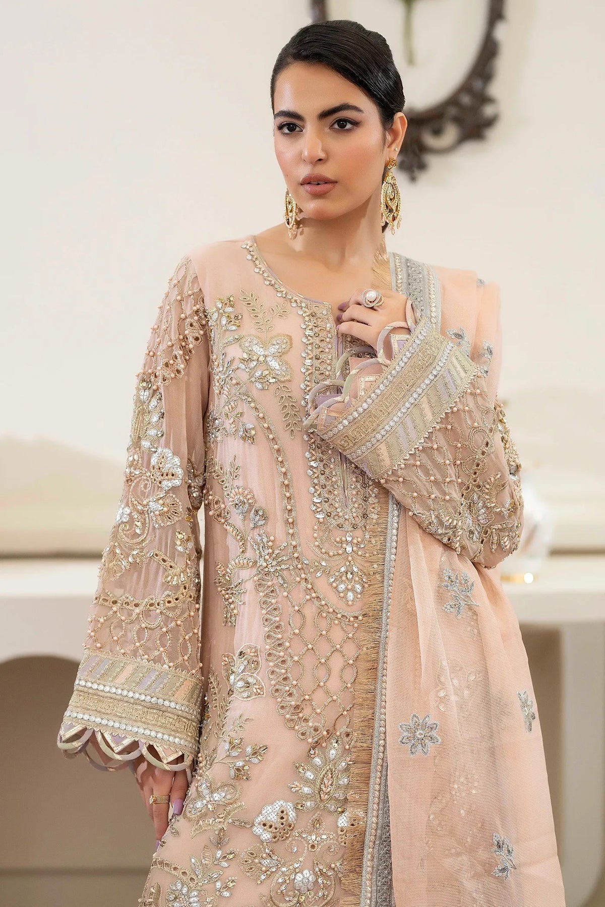 Adans Libas | Saleeqa Chiffon 25 | SALEEQA 7510 by Adans Libas - Designer Dress  - Type : Ladies Clothes - Available at Libayah - 100% Original 