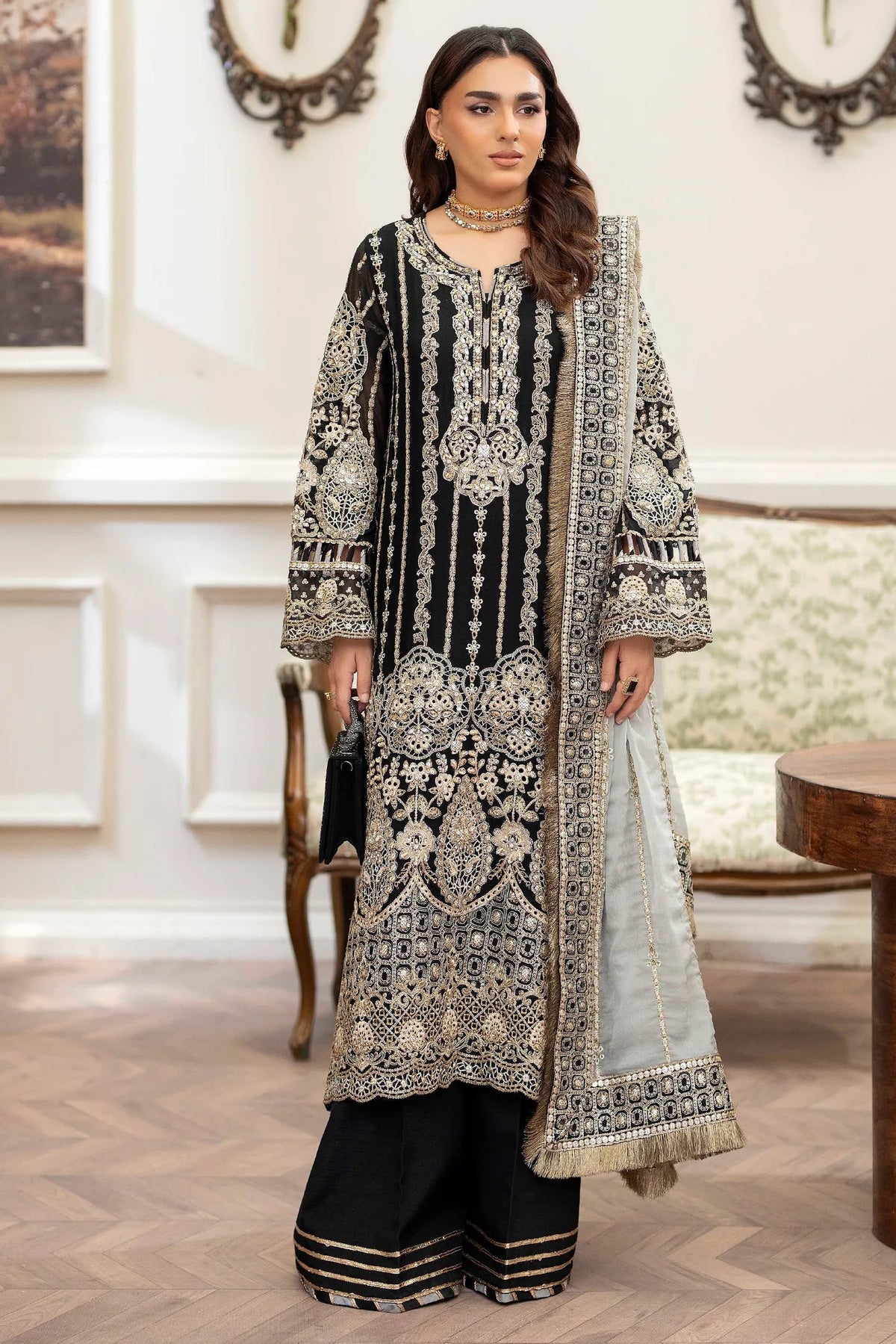 Adans Libas | Saleeqa Chiffon 25 | SALEEQA 7514 by Adans Libas - Designer Dress  - Type : Ladies Clothes - Available at Libayah - 100% Original 