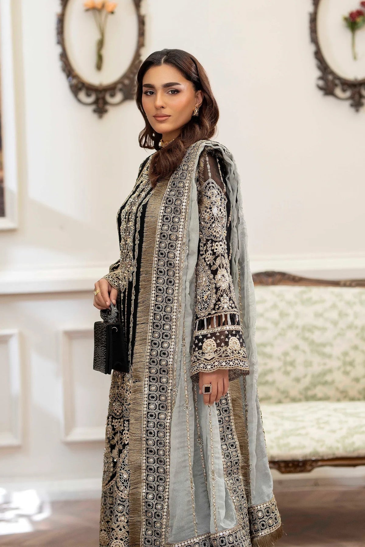 Adans Libas | Saleeqa Chiffon 25 | SALEEQA 7514 by Adans Libas - Designer Dress  - Type : Ladies Clothes - Available at Libayah - 100% Original 