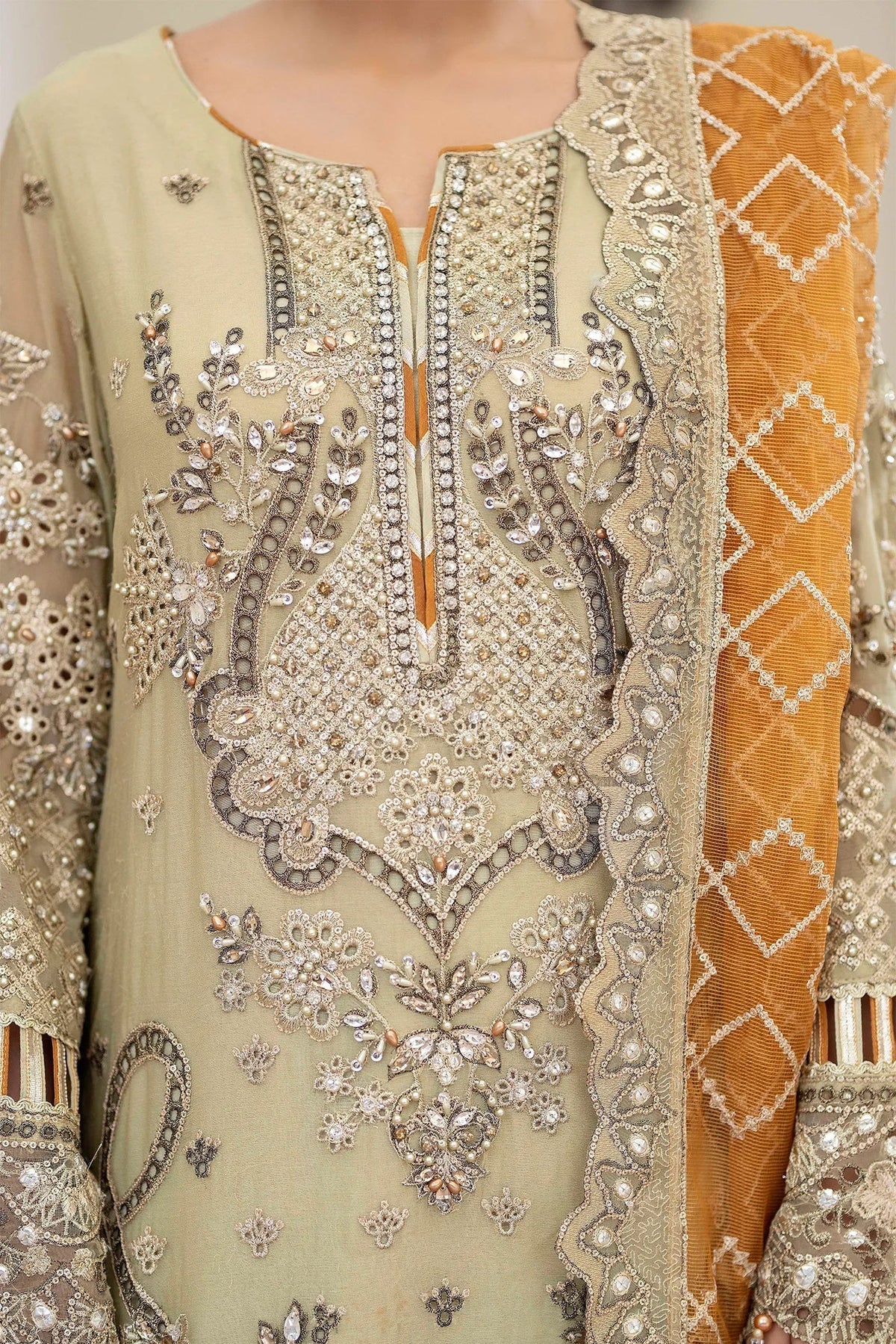 Adans Libas | Saleeqa Chiffon 25 | SALEEQA 7518 by Adans Libas - Designer Dress  - Type : Ladies Clothes - Available at Libayah - 100% Original 