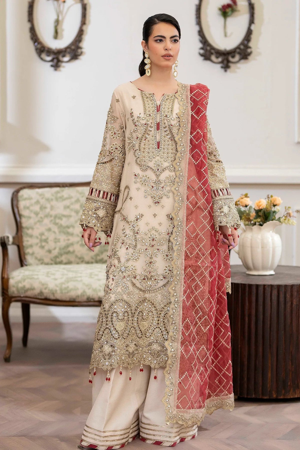 Adans Libas | Saleeqa Chiffon 25 | SALEEQA 7511 by Adans Libas - Designer Dress  - Type : Ladies Clothes - Available at Libayah - 100% Original 