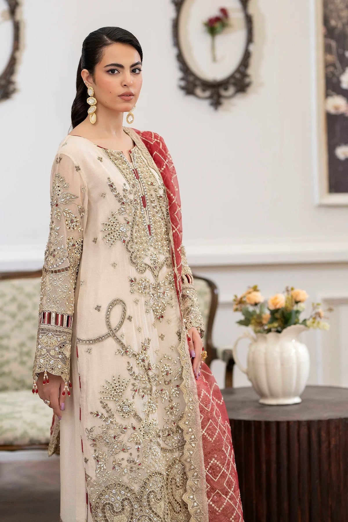 Adans Libas | Saleeqa Chiffon 25 | SALEEQA 7511 by Adans Libas - Designer Dress  - Type : Ladies Clothes - Available at Libayah - 100% Original 