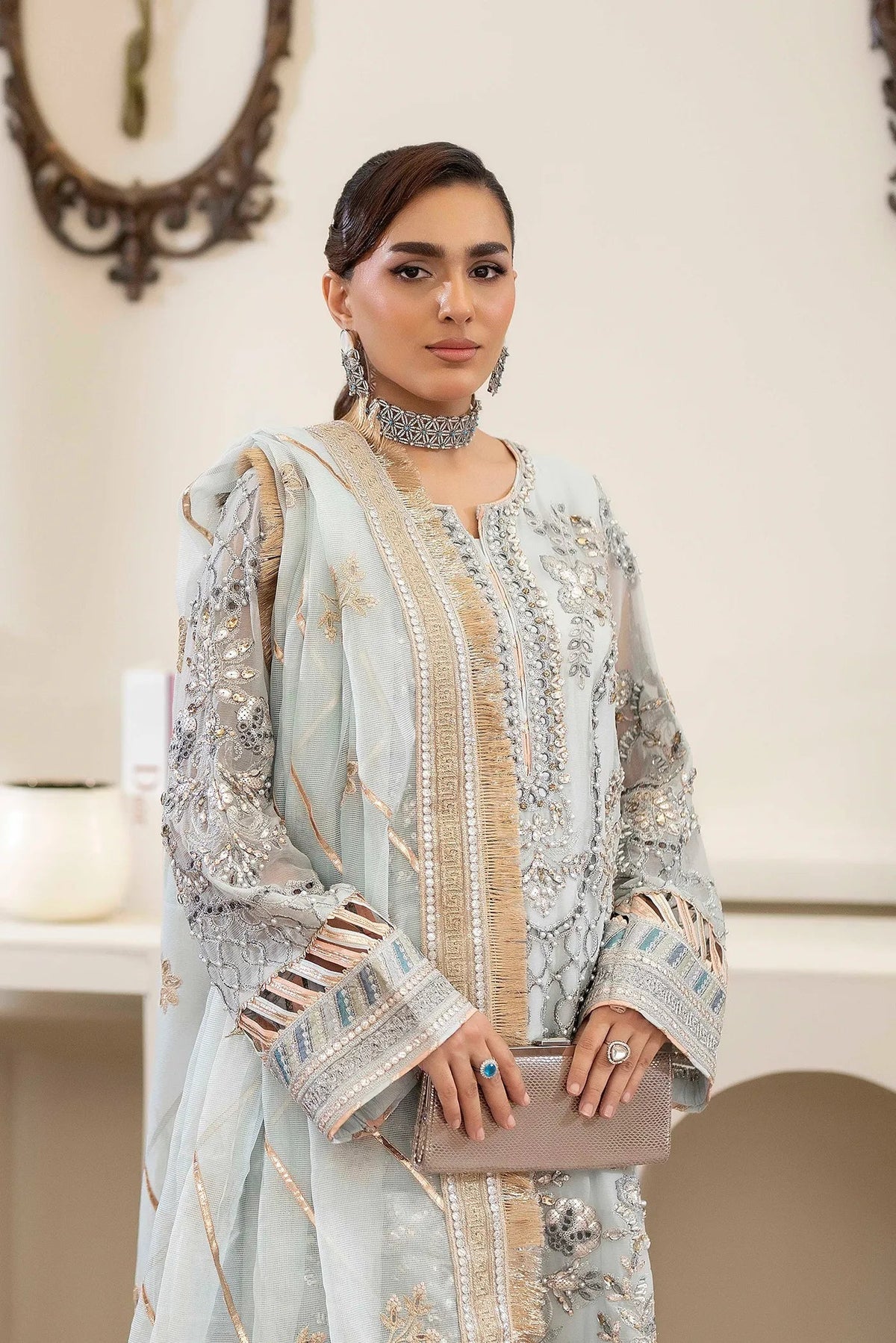 Adans Libas | Saleeqa Chiffon 25 |SALEEQA 7519 by Adans Libas - Designer Dress  - Type : Ladies Clothes - Available at Libayah - 100% Original 