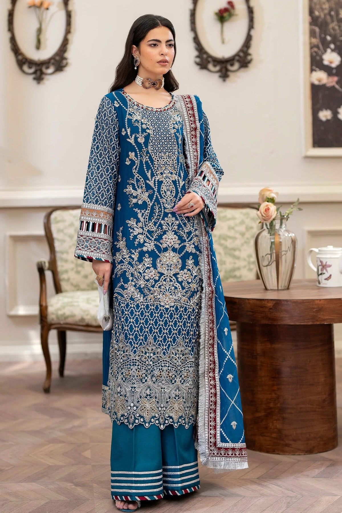 Adans Libas | Saleeqa Chiffon 25 |SALEEQA 7515 by Adans Libas - Designer Dress  - Type : Ladies Clothes - Available at Libayah - 100% Original 