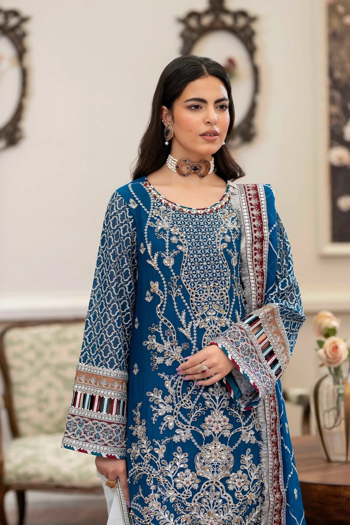 Adans Libas | Saleeqa Chiffon 25 |SALEEQA 7515 by Adans Libas - Designer Dress  - Type : Ladies Clothes - Available at Libayah - 100% Original 