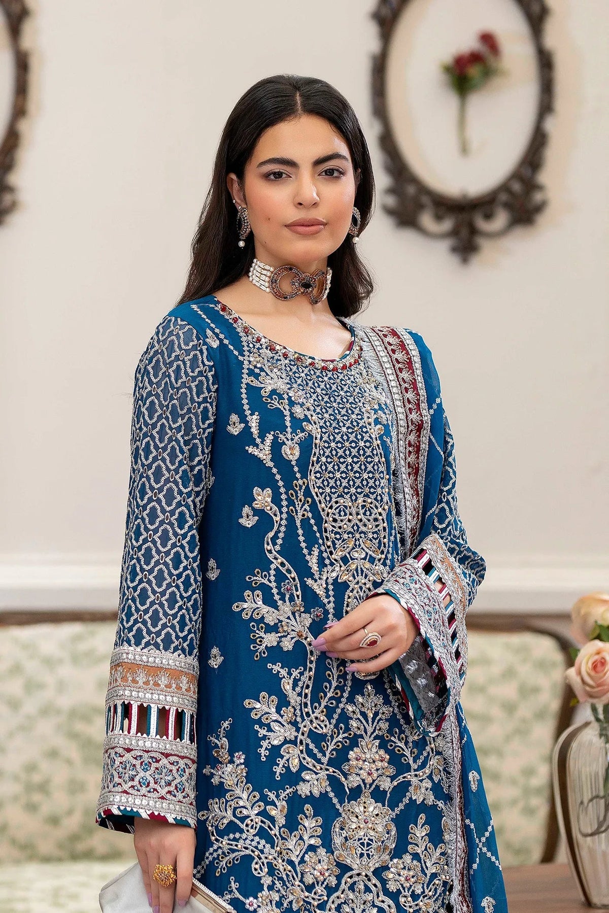Adans Libas | Saleeqa Chiffon 25 |SALEEQA 7515 by Adans Libas - Designer Dress  - Type : Ladies Clothes - Available at Libayah - 100% Original 