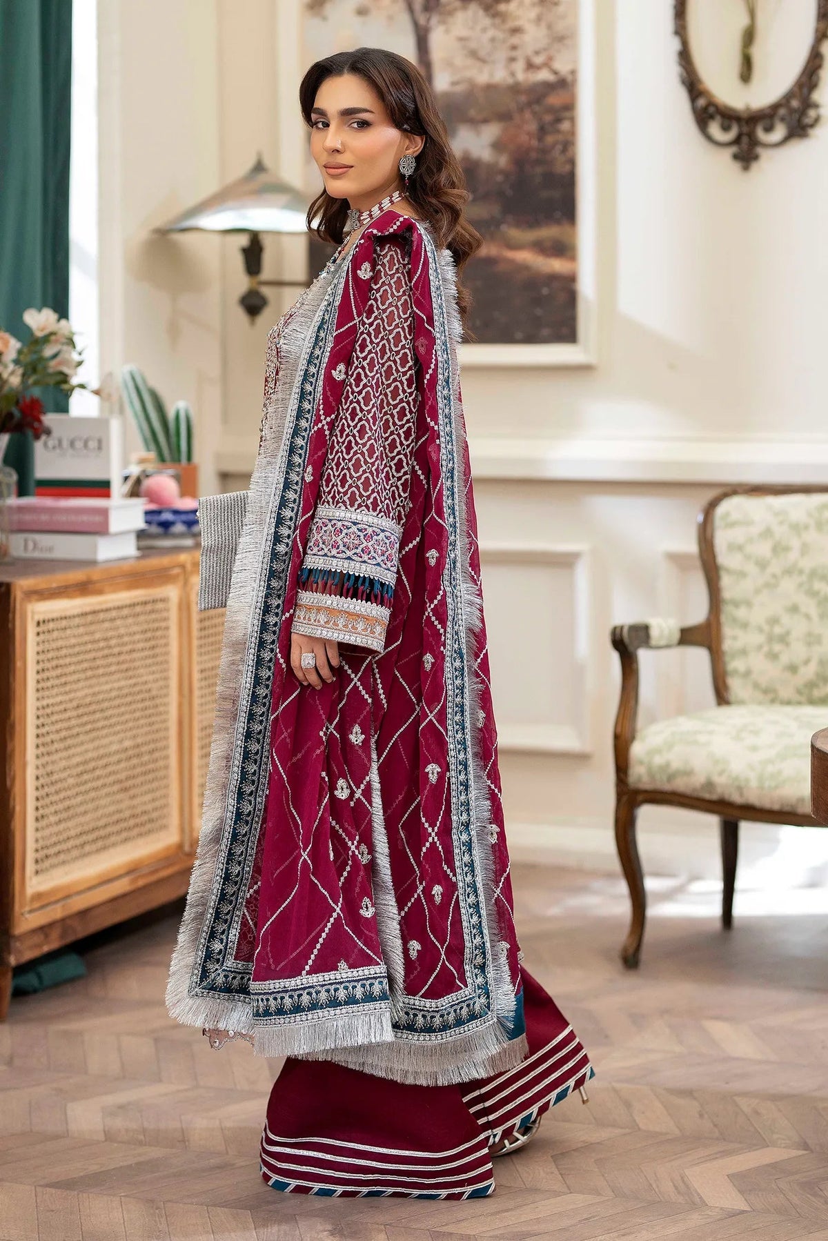 Adans Libas | Saleeqa Chiffon 25 | SALEEQA 7513 by Adans Libas - Designer Dress  - Type : Ladies Clothes - Available at Libayah - 100% Original 