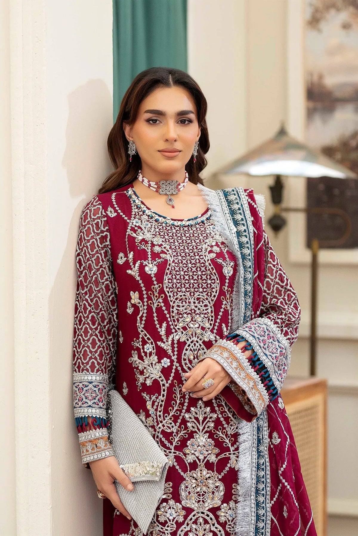 Adans Libas | Saleeqa Chiffon 25 | SALEEQA 7513 by Adans Libas - Designer Dress  - Type : Ladies Clothes - Available at Libayah - 100% Original 