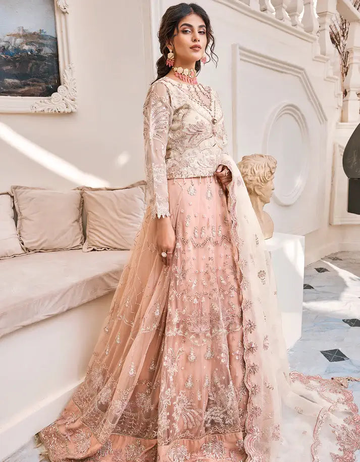 Emaan Adeel | Eshaal Formals 2023 | ESH 07 by Emaan Adeel - Designer Dress - Type: Ladies Clothes - Available at Libayah - 100% Original