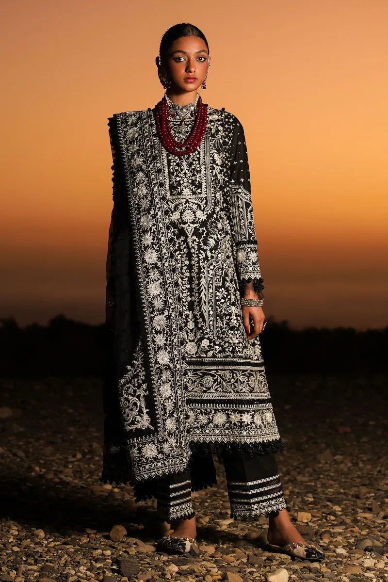 Sana Safinaz | Luxury Lawn 2023 | L231-008A-CZ by Sana Safinaz - Designer Dress - Type: Ladies Clothes - Available at Libayah - 100% Original