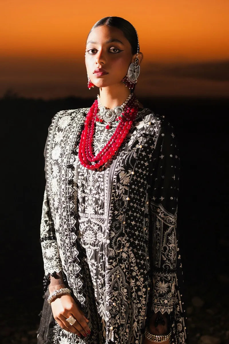 Sana Safinaz | Luxury Lawn 2023 | L231-008A-CZ by Sana Safinaz - Designer Dress - Type: Ladies Clothes - Available at Libayah - 100% Original